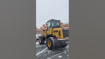 LUGONG LG938 Wheel Loader For Snow Removal