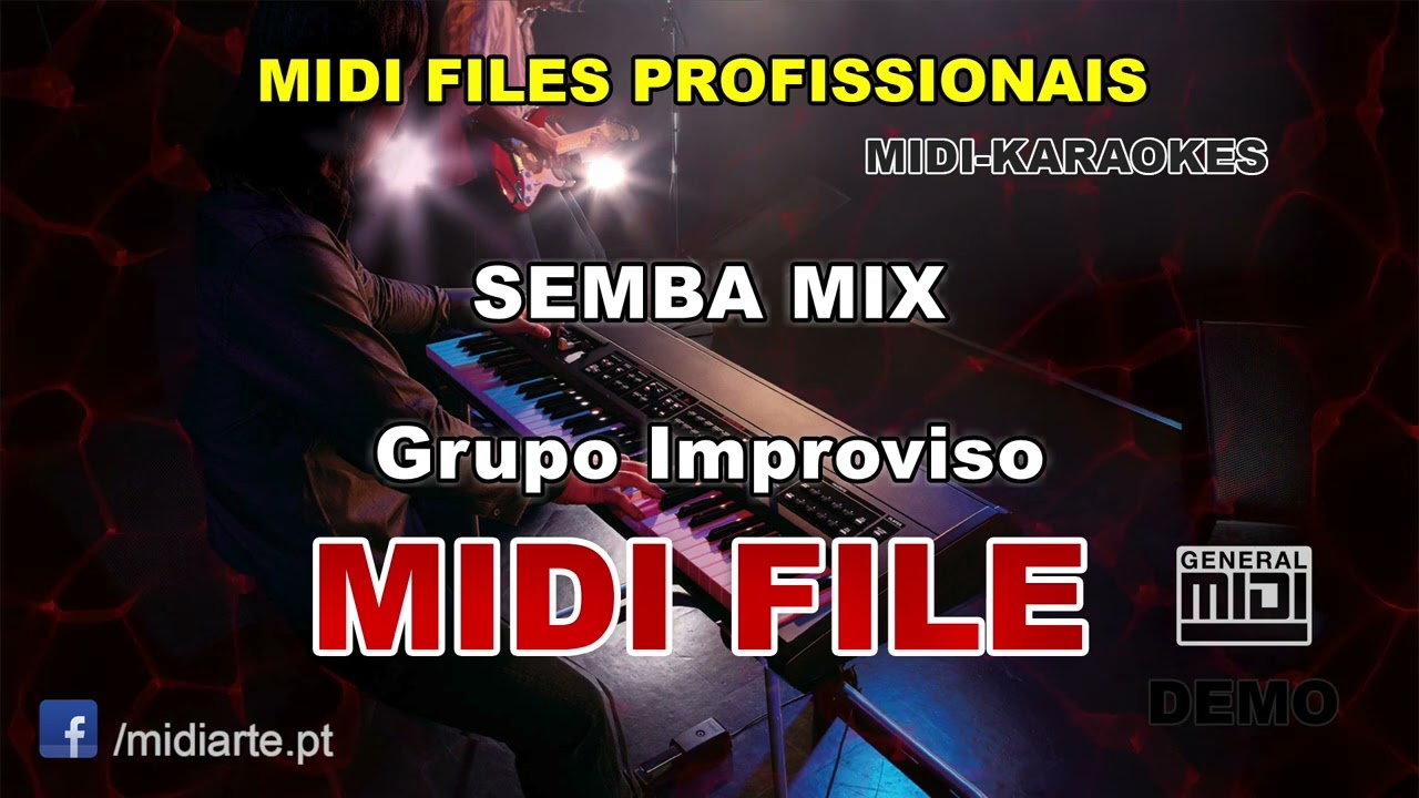 ♬ Midi file - SEMBA MIX - Grupo Improviso