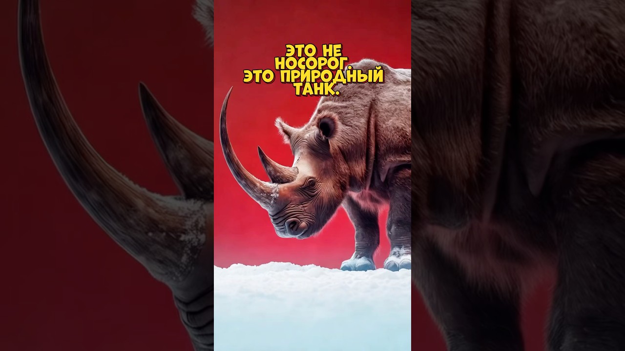 Самый опасный зверь ледникового периода. Кто такой шерстистый носорог?