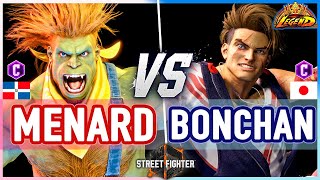 SF6 🔥 MenaRD (Blanka) vs Bonchan (Luke) 🔥 Street Fighter 6