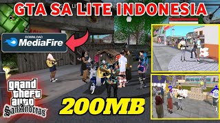 DOWNLOAD GTA SA LITE INDONESIA Di Hp Android & iOS | RINGAN CUMA 200MB | Terbaru 2021