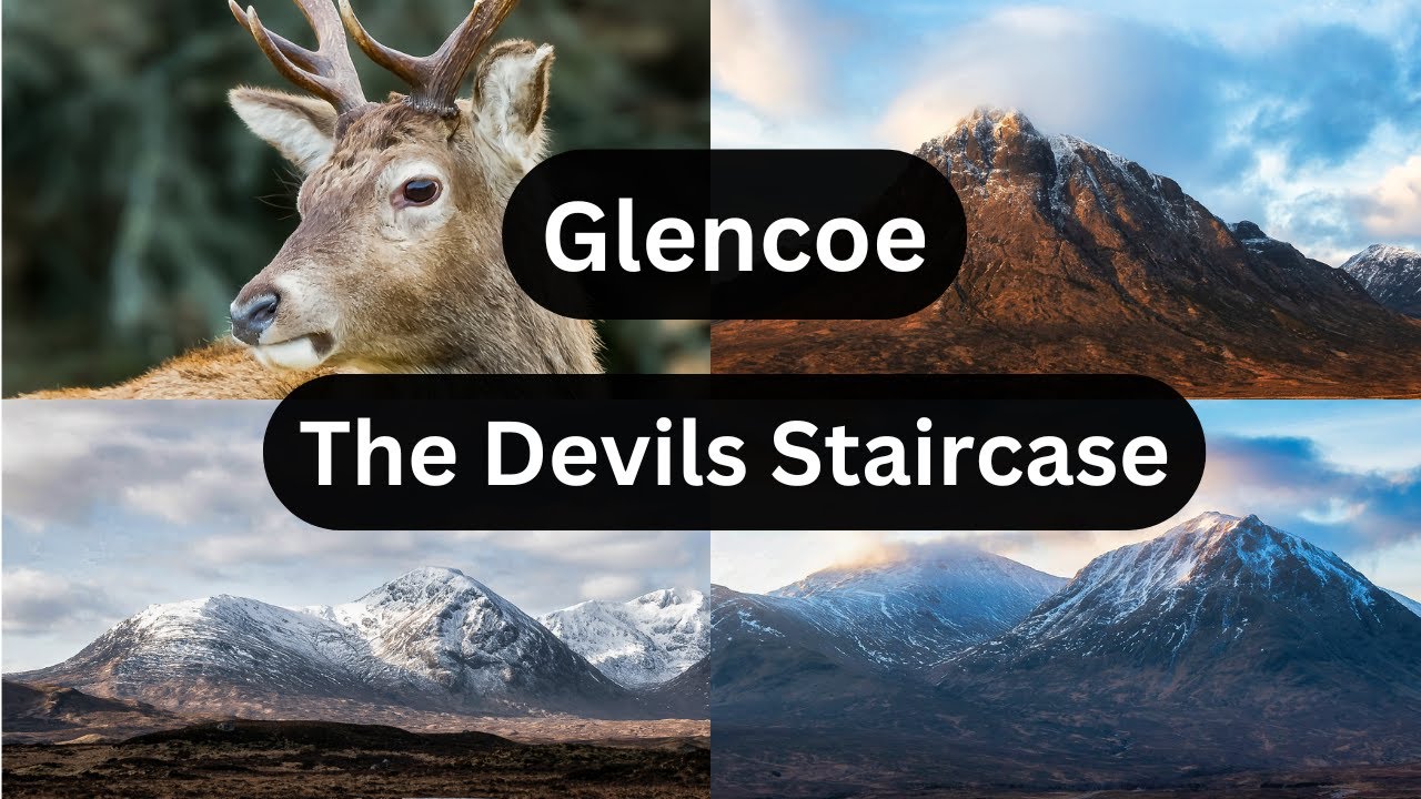 Kingshouse to the Devils Staircase, Glencoe. Scottish Highlands.