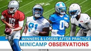 Today’s Lions News: Minicamp Observations Ft. Jared Goff, Jimmy Rolder, and Blake Miller