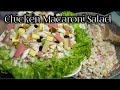 Chicken Macaroni Salad | Madiskarteng Nanay