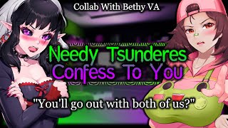 The Goth Girl And Tomboy Fight Over Dating You [Bratty] | Tsundere ASMR Roleplay /FF4A/ @Bethy