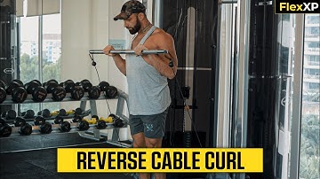 Reverse Cable Curl Form & Tutorial Guide (30 Seconds) - FlexXP