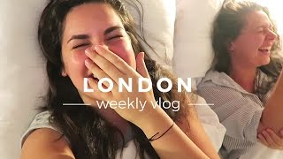 London Vlog: Sleepovers, Weddings and Boats