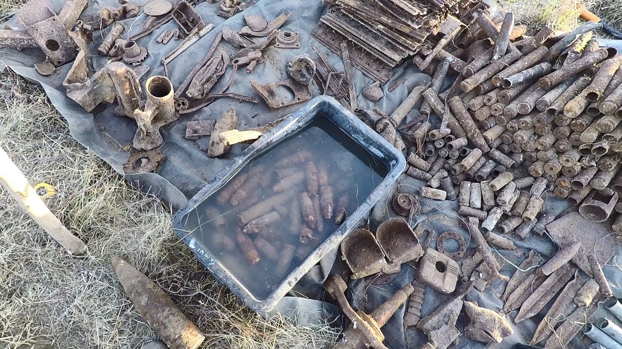 Znaleźliśmy niewybuchy, fragmenty działa. Odc.251