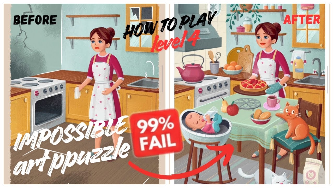 How to complete art puzzle level 4 || Art Puzzle || 