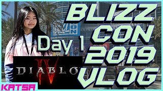 BlizzCon 2019!! Diablo 4? - Day 1 Vlog