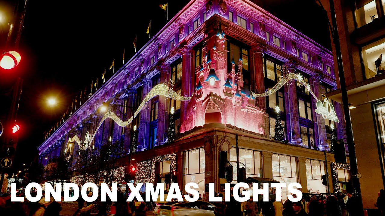 London's West End Christmas Lights, November 2025