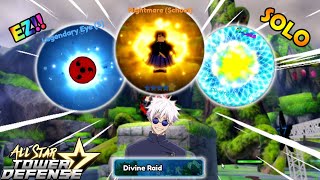 EASIEST Way To Solo Divine Raid With 4 Unit !!!| SoloGamePlay | All Star Tower Defense screenshot 1