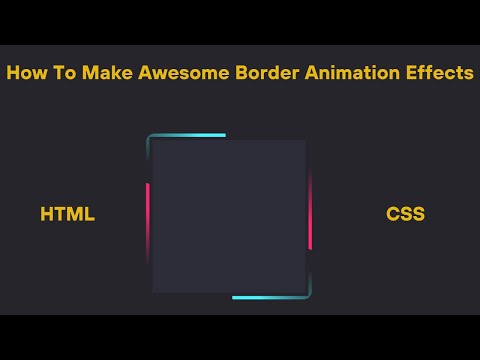 How To Make Awesome Border Animation Effects Using CSS Repeating-Conic-Gradient