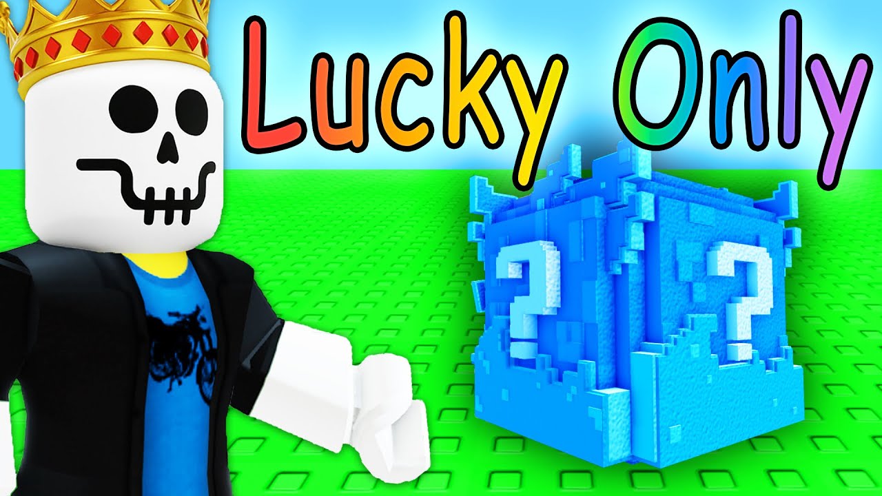 Starting Over Using Only Lucky Blocks in Escape Tsunami for Brainrots!