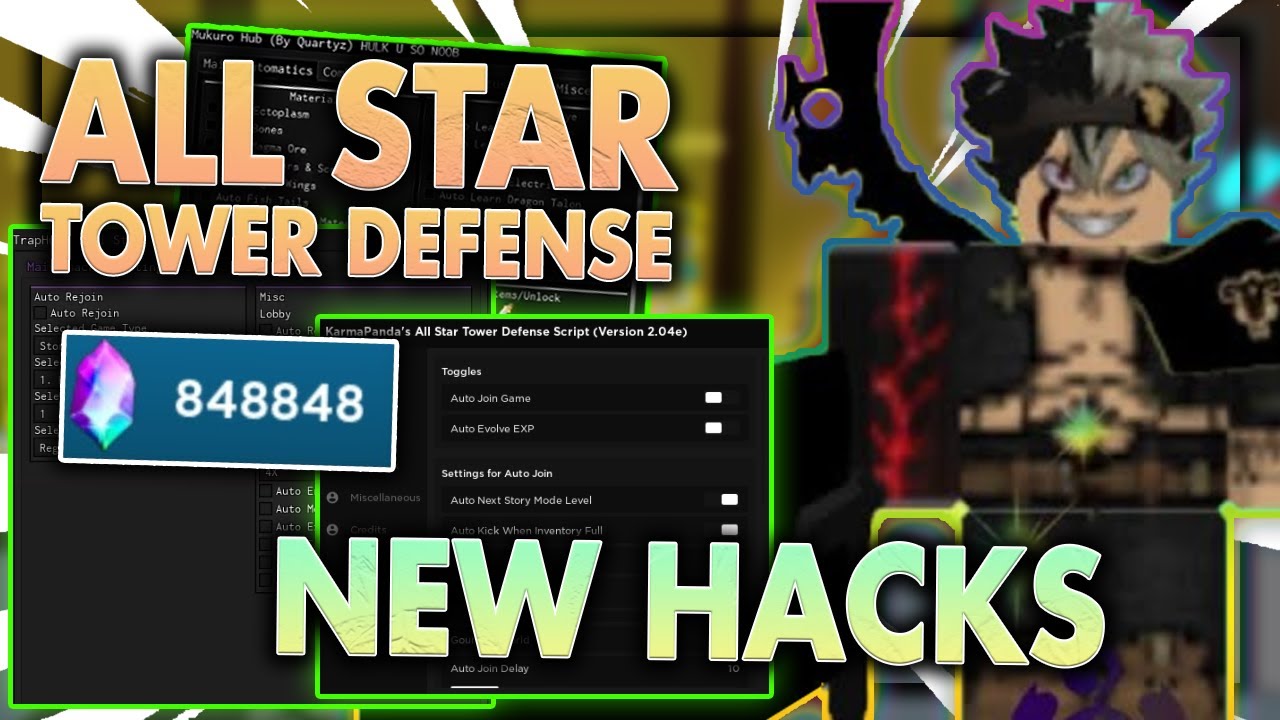 All Star Tower Defense Script - Auto Join, Auto Evolve EXP and More