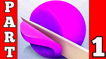 Asmr Slicing - Android iOS Mobile Gameplay Walkthrough All Levels Part 1 