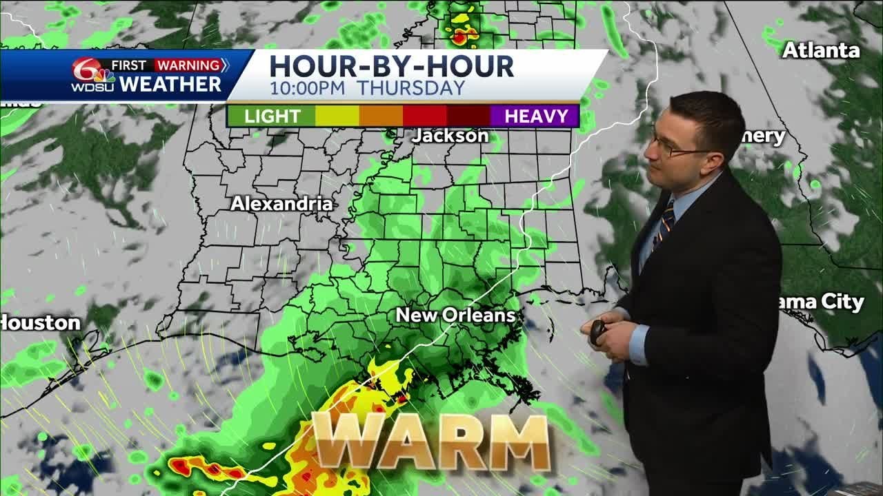 Cloudy skies with showers possible today - YouTube