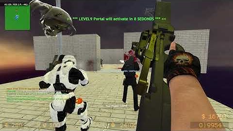 Counter-Strike: Source Zombie Escape NIDE ze_sky_athletic_adv_v9_12s ~ (Nova HunterZ player)