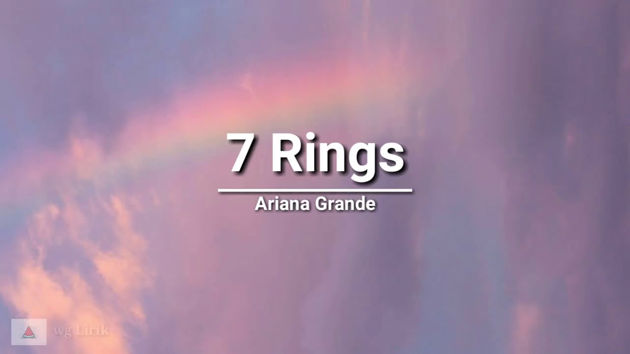 Ariana Grande - 7 Rings (lyrics) - YouTube