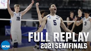 BYU vs. Lewis: 2021 men's NCAA volleyball semifinal | FULL REPLAY