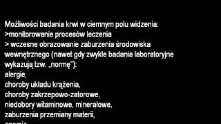 badanie mikroskopia krwi w ciemnym polu widzenia.wmv