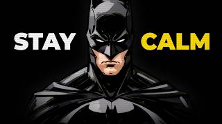 If You Are Afraid, Use This BATMAN Method