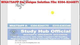 MTH401 Assignment 1 Solution Fall 2023 By Mubashar Hussain