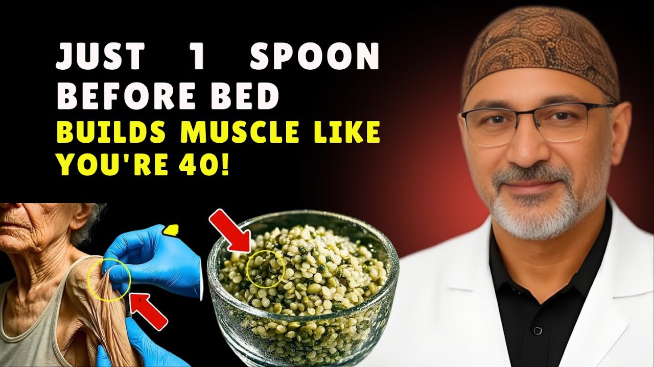 Build Muscle After 70: THIS SEED PROTEIN Works Better Than Eggs! | Senior Health Tips