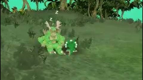 strong spore monsters actually sleep and drink water? weird