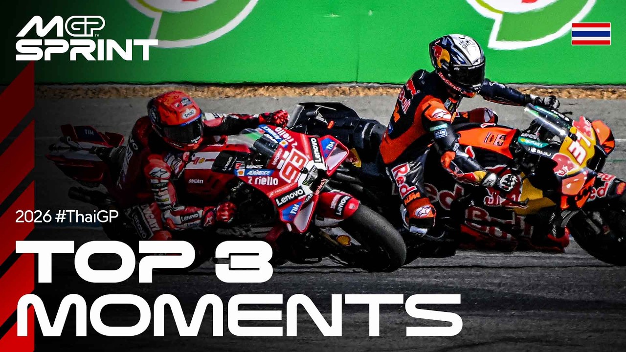Top 3 Tissot Sprint Moments 🔥 | 2026 Thai GP