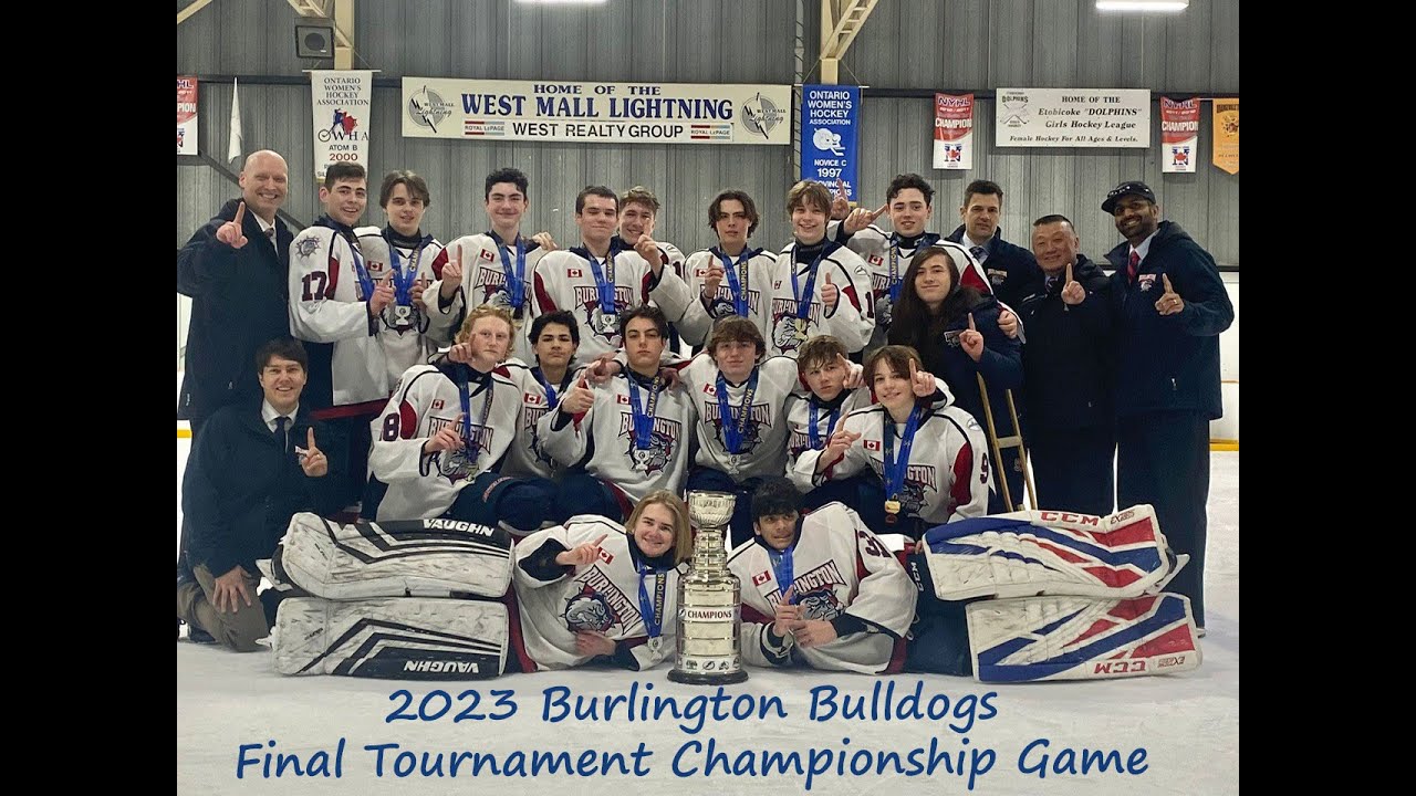 2023 burlington bulldogs final tournament championship game youtube