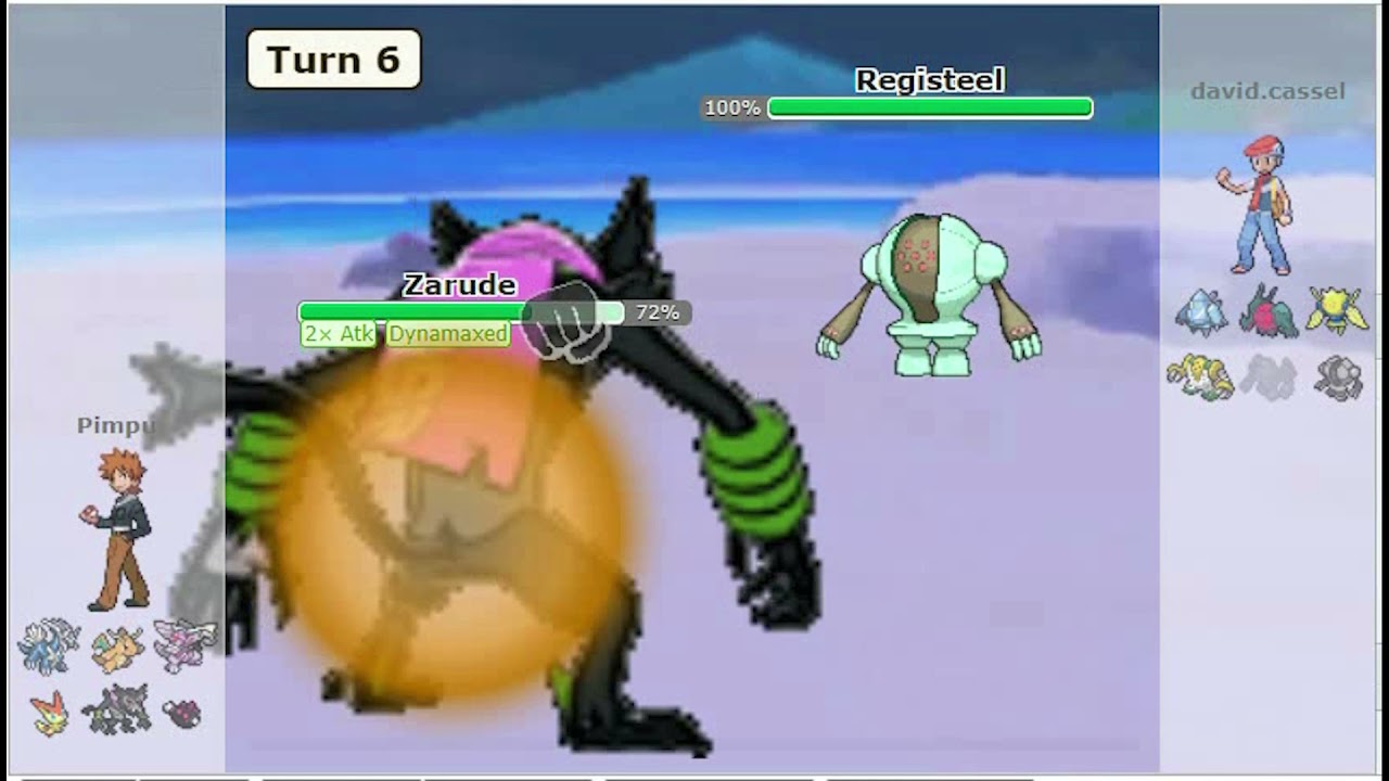 Zarude-DaDa has it easy||| Epic Zarude-DaDa sweep || Drain punch only