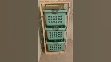 #springcleaning #organization #home #storage #laundrybasketholder #laundryshelf #organizedhome