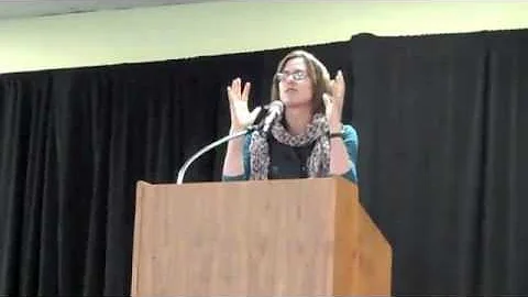 Sarah Gerhardt at Women in Sports Luncheon