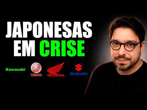 CRISE NO JAPÃO JÁ BATEU NA HONDA, YAMAHA, KAWASAKI E SUZUKI