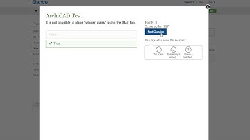 Elance ArchiCAD Test Answers 2015