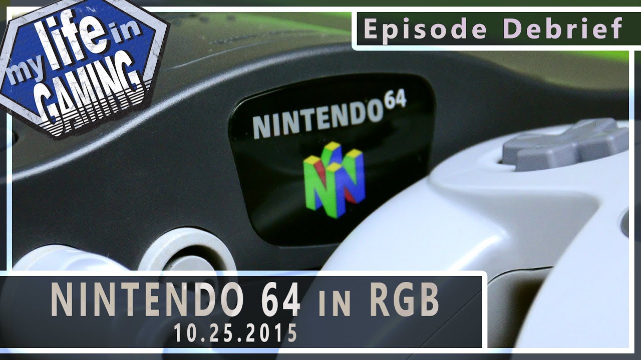 Nintendo 64 in RGB :: LIVE STREAM - YouTube