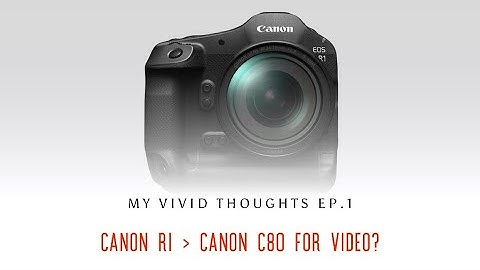 Canon r1 For Video vs Canon c80?