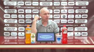 Entrevista Coletiva: Rogério Corrêa - Ferroviária 1 x 0 Brusque - Série C (7ª Rodada)