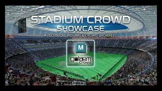 🎬 Stadium Crowd Simulation | Golaem Crowd FX | Crowd Rigging, Layout & Animation Integration