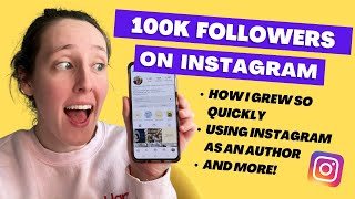 HOW I EXPLODED MY INSTAGRAM GROWTH (instagram guide for authors 2023!)