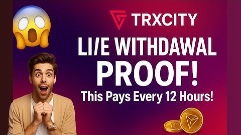 TrxCity: How to Withdraw from TRXCITY | Live Proof + $100 Compound Interest Example #trxcity 