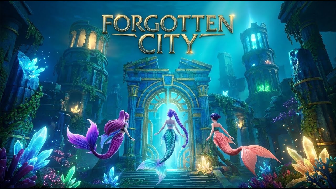Mermaid Mystery: The Forgotten Underwater City | 3D Animation Adventure ...