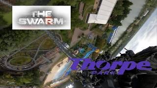 The Swarm Thorpe Park Back Left 4K POV