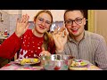 МУКБАНГ 🍗 Окорочка с Духовки Кукурузная Каша Кушаем вместе асмр еда