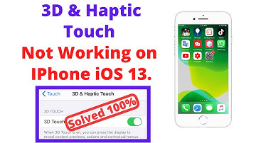 how to fix 3d touch not working on iphone