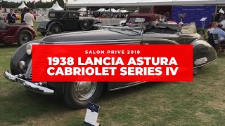 Salon Privé 2018: 1938 Lancia Astura Cabriolet Series IV - YouTube