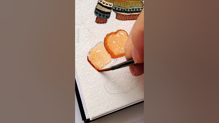 Simple and Delicious Christmas Fruit Cake with Watercolors! 🎨