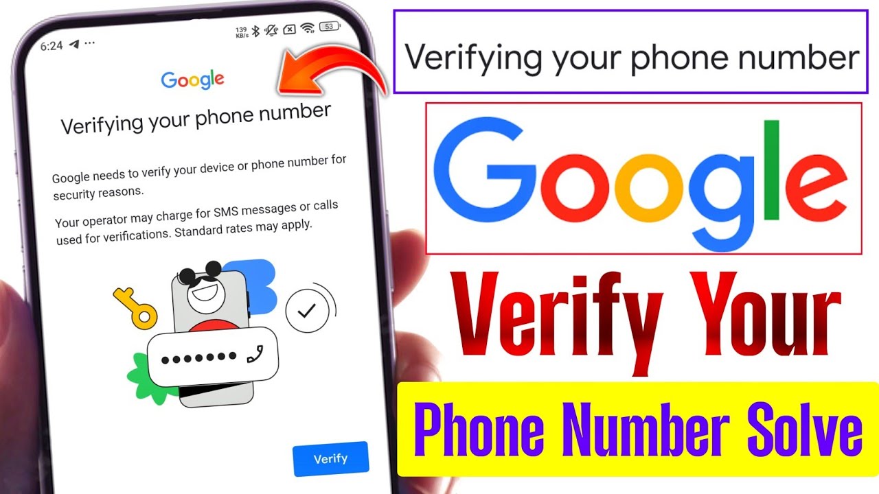 Goobee Number Verifying your phone number google problem 2025 | Google needs to ...