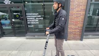 Bird Demonstration of Sidewalk Ride Detection Technology at Lansdowne Park, Ottawa